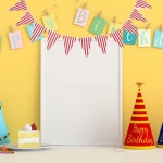 5줄 빨간 삼각형 서커스 깃발 팬 플래그 생일 파티 카니발 장식 배너 축제 기념 : 고고종합유통