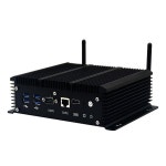 AIOPCWA 산업용 팬리스 미니 PC 방화벽 코어 i5-10210U/i7-10610U 6 x 2.5GbE LAN RS232 직렬 포트 COM RJ45 WiFi/BT : 프라임상사2