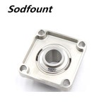 CNC 스테인레스 스틸 외부 구형 베어링 시트 SUCF201 202 203 204 205 206 207 208 1 개 : 프라임상사1