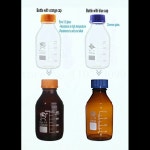 실험실 유리 나사 마우스 시약병 실험용 밀봉 병 100ml 250ml 500ml 1000ml 1 개 : 비비비앤