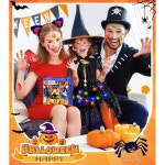 eAj 여자 들을 위한 튜베일 블랙 캣 코스튬과 케이프, 7개 LED 라이트 업 캣 할로윈 코스튬 3세 4세 5세 6세 7세 8명 Black : 룰라모리