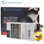 100% 호환 T.F.SKYWINDINL 1U 미니 플렉스 PC 전원 공급 장치 풀 모듈식 110-264V ATX 550 와트 고정 케이블 포함 : 굿어스HK