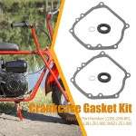 Vkinman 11381-ZH8-801 크랭크케이스 개스킷 키트 혼다 호환 GX160 GX200 대체 프레데터 212cc 고 카트 미니 바이크 11381-ZE1-800... 