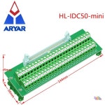 IDC50 Calbe 턴 터미널 블록 보드 커넥터 DIN 레일 장착 어댑터 케이블 : 미주에치