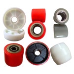 KS 80 70 나일론 PA 헤비듀티 유압 핸드 팔레트 트럭 잭 하중 지지 휠 롤러 2t 지게차 : 일공일구 스토어