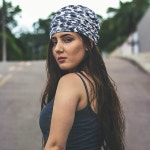 남성용 여성용 여름 비니 보호 모자 왜소 케모 머리 배기 해골 수면 나이트캡 A-g1528-stripped One Size : 소피마르셀