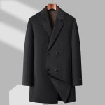 카 코트 반코트 싱글 정장 플랩 가을 피코트 일체형 : N49 무화과글로벌