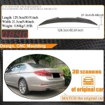 패코컴퍼니 | 시리즈 G30 F90 M5 리어 부트 하이킥 윙 립 520i 530i 540i 패코트리 아울렛(스타일 A)과 MCARCAR KIT 탄소 섬유 트렁 : 솔렘비더컴퍼니