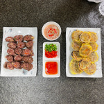 속초 중앙시장 오징어순대 진공포장 슬라이스 국내산 세트 500g : 주니팜스