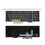 레노버 씽크패드 E580 T590 노트북용 키보드 미국 영어 P51S P53 P72 : 구대1등장사장28
