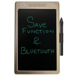 Be erPad LCD 저장 그래픽 및 Ewriter 있는 패드/그림판 기능이 필기 메모리 태블릿 골드 블루투스 Gold : 식스봉지1