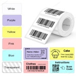 X2 라벨 용지 롤 접착 라벨 스티커 테이프 4030mm 5030mm 호환 Marklife P50 Phomemo M110 M220 200 E210 라벨 프린터 : 소유컴퍼니1