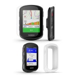 가민 엣지 840(비태양) 터치스크린 GPS 사이클링 컴퓨터 번들 - 타겟 적응형 코칭 및 26시간 배터리 플레이베터 실리콘 케이스(흰색) 화면... 