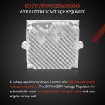 0F97190SRV 자동 전압 조절기 제네락 발전기에 적합 81918/83049/ 083049/ 0830490SRV/83049GS/SRV83049/F9719 교체 : 베스트컴퍼니24
