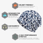 남성용 여성용 여름 비니 보호 모자 왜소 케모 머리 배기 해골 수면 나이트캡 A-g1528-stripped One Size : 소피마르셀