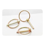 PDETVEO 6PCS 4.5mm(3/16인치) 린치 핀 구색 키트(링 포함) 농장 트랙터 트레일러 트럭 잔디 깎는 기계 및 장비 부착용) : 로트더컴퍼니