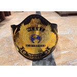 클래식 골드 윙드 이글 레플리카 헤비급 챔피언십 레슬링 벨트 - 가죽 스트랩 사이즈 : 클래어영