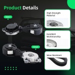 미니 쿠퍼 07-15 페이스맨 13-16 컨트리맨 11-16 L4 1.6L 2.0L L3 1.5L 교체 번호 1060352 11517545958 엔진 워터 펌프 풀리 장착 CAPL... 