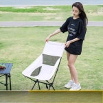 야외 접이식 의자, 아트 스페이스 등받이, 휴대용 캠핑 마자 발코니, 낚시 장비, 문 : 주-드림종합상사