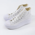 컨버스 척테일러 키높이 운동화 올스타 무브 로우 하이 플랫폼 캔버스화 : 슈커밍