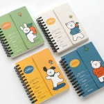 핑크풋 단어장 암기장 수첩 메모카드 학습 노트 꼬망 : 주주샵