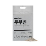 [3+1] 강집사 고양이 두부모래 벤토나이트 먼지 없는 고양이모래 두부벤 3.5kg, 4개 : 강집사
