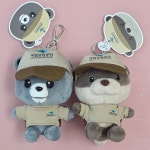 국립공원 굿즈 New 레인저 반달이 달콩이 가방걸이 인형 : 굿즈프로