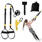ETHEREAL 조절식 서스펜션 트레이너 키트, 전신 운동을 위한 저항 훈련 스트랩, 도어 안초 및 핸들 포함, 스포츠 에디션용 바디웨이트 : 브리포
