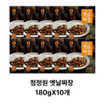 청정원 옛날짜장 180gX10개 : 잭팟-몰