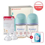 더블하트 모유실감 160ml 트윈세트 (젖병2+젖꼭지2)+유아 섬유세제 1L : 더블하트 온라인 공식대리점