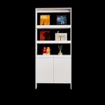 문뒤 수납장 틈새 벽선반 깔끔 진열장 다용도 무도장 오픈화이트파티클보드 60x180cm 5단 : 문달마켓