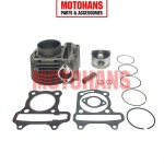 바이크 오토바이 52.4MM 보어 실린더 키트 125CC KYMCO LIKE 09 MOVIE 99-00 EURO3 06-07 XL125 01 XL125-150 03-04 : 베스트321에이