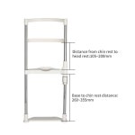 슬릿 램프 및 기타 장치용 이마 브래킷 세트 HTL 퀄리티 광학 턱 받침대 : 태성홀딩스