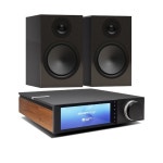 모니터오디오 7G Silver 100 Limited Edition 북셀프 스피커(카본 블랙 메탈릭) + 캠브리지오디오 EVO150 (에보150) : AV타임
