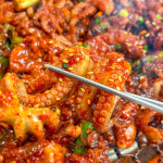 하남식 매콤 쭈꾸미 흑돼지 볶음 300g 500g 1kg : 농가살리기