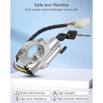 QAGGUM 점화 스위치 실린더 및 좌측 우측 도어 잠금 키트 닛산 호환 D21 픽업 패스파인더와 2개의 키 1986-1996 48700-01G25 H0600-01G00... 