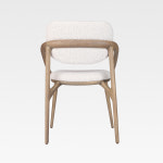 아르푸 NIC-029 포근한 감성 호텔 카페 팔걸이 원목 패브릭의자 : 아르푸