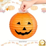 할로윈 장식을위한 2pcs 호박 등불 집 야외 Jack-O-Lanterns 전기 필요 없음 : 마이루스토어