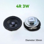 3W 5W 직경 50MM 4R 36MM 52MM 57MM 40MM 스피커 2개 45MM ZT605 2PCS : 에스에스컴퍼니8