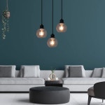 안마이어 클리어 시드 유리 글로브 램프 쉐이드 교체 커버, 1-5/8인치 월 스콘스 펜던트 조명 G0091 1 Clear Seeded Globe Glas... 