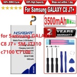 삼성 호환 갤럭시 C8 J7+ SM-J7310 c7100 C7108용 HSABAT 3500mAh EB-BJ731ABE 배터리 : 트윈즈비즈몰