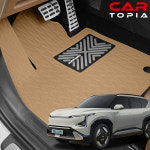 기아 EV5 리노 가죽 바닥매트 1열 카매트 발판 용품 : 카토피아 Cartopia