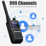 바오펑 5R 미니 햄 라디오 장거리 무전기 듀얼 워치 듀얼 PTT 블루투스 프로그래밍 타입-C 잭 업그레이드 5R 캠핑용 : 망고아이1