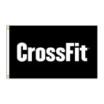 3Jflag 90x150cm 크로스 핏 피트니스 체육관 근육 빌딩 인테리어 장식 배너 태피스트리 : 릭스앤픽