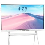 교실용 KEINONE 스마트 보드, 65인치 8+128GB 인터랙티브 보드 내장... 홈 오피스 스쿨 스튜디오용 4K 터치스크린 전자 디지털 화이 : 큐레이즈