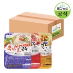 칠갑농산 우리쌀국수 매운 멸치 북어맛 9+9 1박스 (18개입) : 칠갑농산