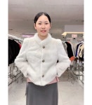 차이나蘭짬뽕 | 에르베윤 펄 밍크코트 휘메일 호리젠탈 차이나카라 숏밍크자켓 렛아웃 : 에르베윤 Erbe