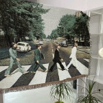 [오누아] 비틀즈러그 비틀즈담요 패브릭포스터 포토굿즈 : 오누아 ONUA