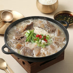 극소수 도가니탕 스지 전골 1인분 진한 한우사골 육수 가마솥 부모님 보양 소고기국 밀키트 : 극소수