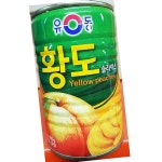황도복숭아캔 슬 유동 400g 4개 통조림 : 춘식 상회
